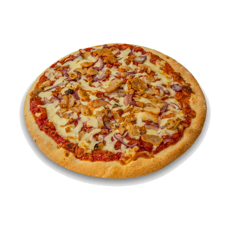 Pizza Pollo Barbacoa 27CM - Al Horno de Piedra