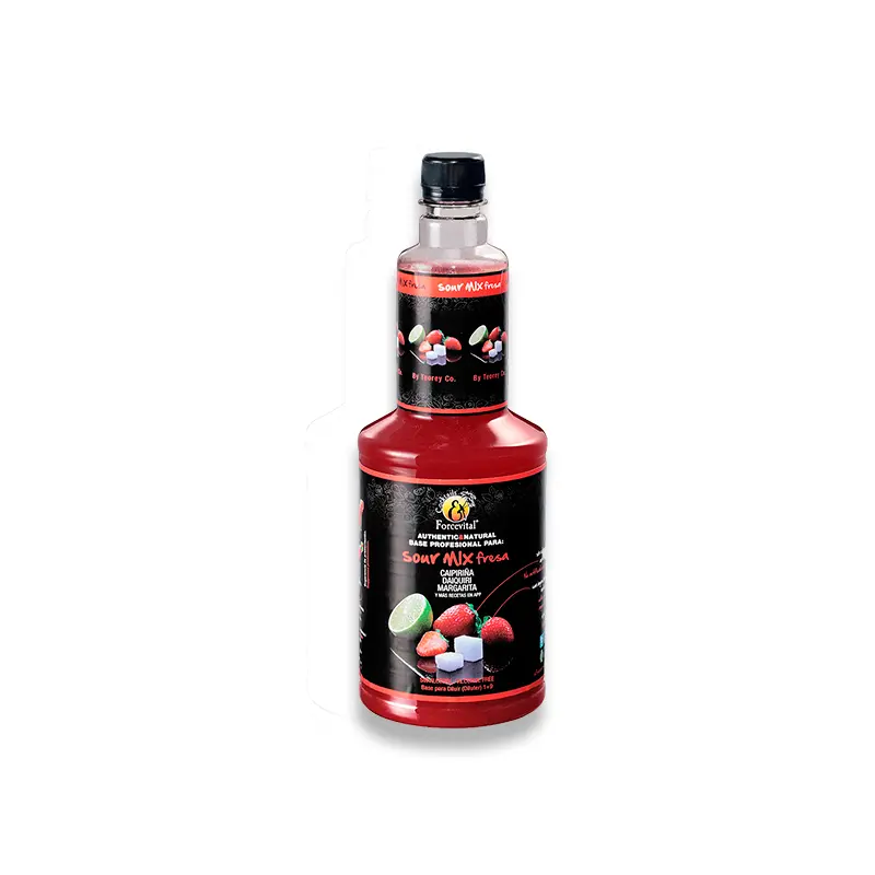 Sour Mix Fresa Botella 1 Litro